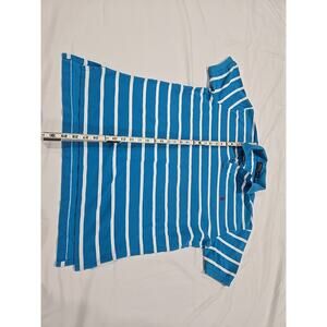 Polo Ralph Lauren Polo Blue White Stripes Large